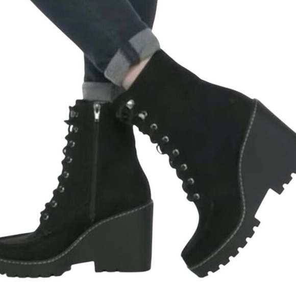 Steve Madden Shoes - Cool Planet by Steve Madden Black Marsh Boots
